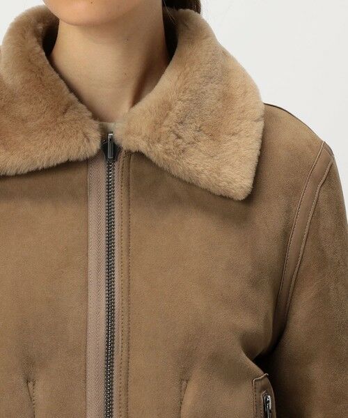 TOMORROWLAND / トゥモローランド レザーブルゾン・ジャケット | ラムレザー ムートンジャケット | 詳細6