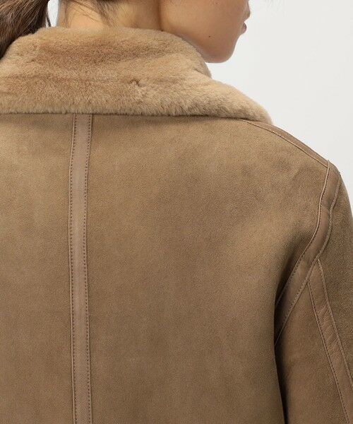 TOMORROWLAND / トゥモローランド レザーブルゾン・ジャケット | ラムレザー ムートンジャケット | 詳細7