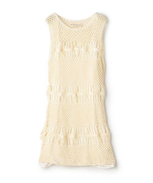 TOMORROWLAND/トゥモローランド All That Remains ノースリーブ ニット プルオーバー 41 ライトベージュ 8