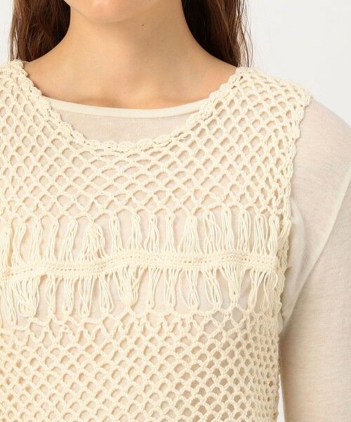 TOMORROWLAND / トゥモローランド ニット・セーター | All That Remains ノースリーブ ニット プルオーバー | 詳細5