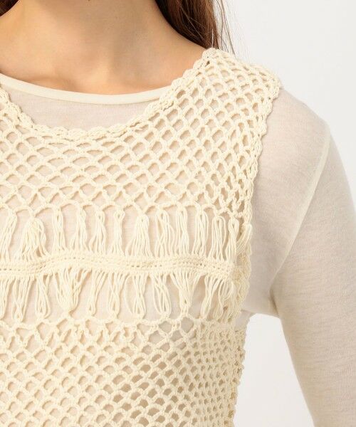 TOMORROWLAND / トゥモローランド ニット・セーター | All That Remains ノースリーブ ニット プルオーバー | 詳細7