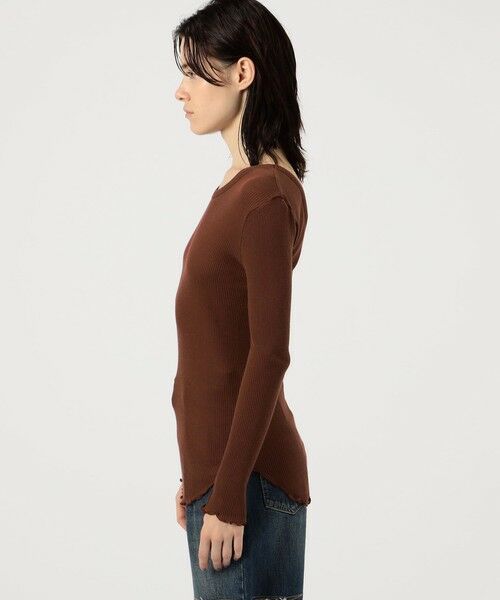 TOMORROWLAND / トゥモローランド カットソー | HAKUJI ウールリブ プルオーバー | 詳細3