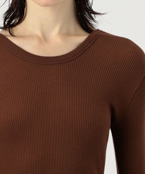 TOMORROWLAND / トゥモローランド カットソー | HAKUJI ウールリブ プルオーバー | 詳細5