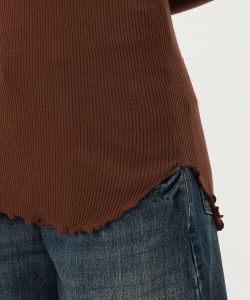 TOMORROWLAND / トゥモローランド カットソー | HAKUJI ウールリブ プルオーバー | 詳細8