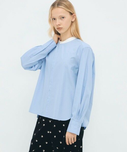 TOMORROWLAND / トゥモローランド シャツ・ブラウス | シャトルポプリン クレリックシャツ | 詳細2