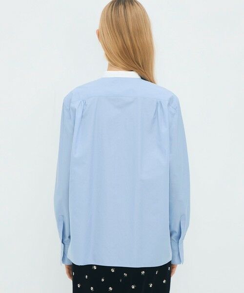 TOMORROWLAND / トゥモローランド シャツ・ブラウス | シャトルポプリン クレリックシャツ | 詳細4