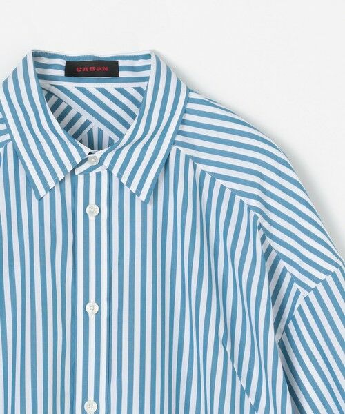 TOMORROWLAND / トゥモローランド シャツ・ブラウス | コットン ロンドンストライプドロップショルダーシャツ | 詳細3