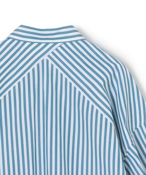 TOMORROWLAND / トゥモローランド シャツ・ブラウス | コットン ロンドンストライプドロップショルダーシャツ | 詳細4