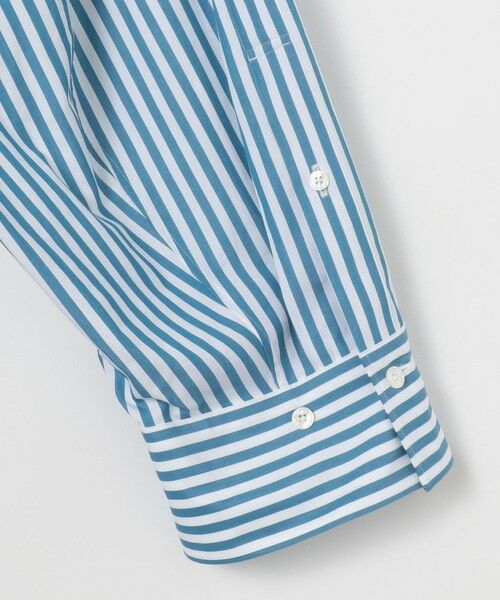 TOMORROWLAND / トゥモローランド シャツ・ブラウス | コットン ロンドンストライプドロップショルダーシャツ | 詳細5