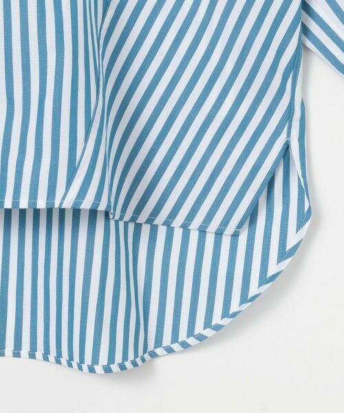 TOMORROWLAND / トゥモローランド シャツ・ブラウス | コットン ロンドンストライプドロップショルダーシャツ | 詳細6