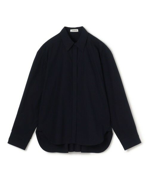 TOMORROWLAND / トゥモローランド シャツ・ブラウス | コットンハイカウントタイプライター バックタックシャツ(69 ネイビー)