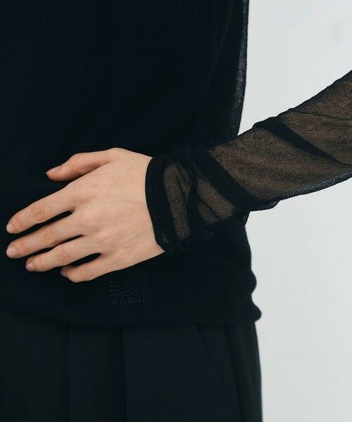 TOMORROWLAND / トゥモローランド ニット・セーター | コットンナイロンストレッチ シアークルーネックプルオーバー | 詳細6