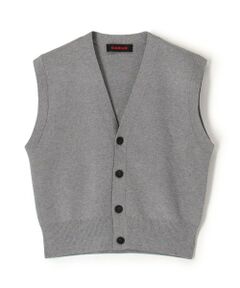 TOMORROWLAND / トゥモローランド ベスト | コットンカシミヤ Vネックドロップショルダーベスト