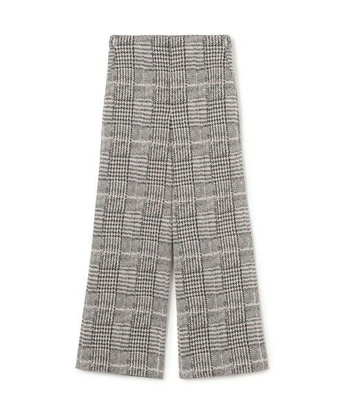 TOMORROWLAND / トゥモローランド その他パンツ | グレンチェックジャカード フレアパンツ(18 ブラック系)