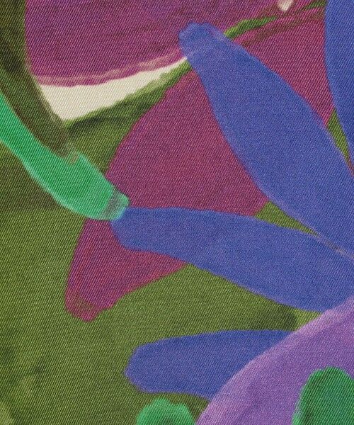 TOMORROWLAND / トゥモローランド ミニ・ひざ丈スカート | ポリエステル リーフプリントフレアスカート | 詳細9