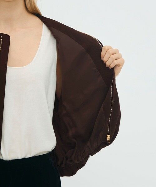 TOMORROWLAND / トゥモローランド ベスト | ウールギャバジン バルーンジレ | 詳細5