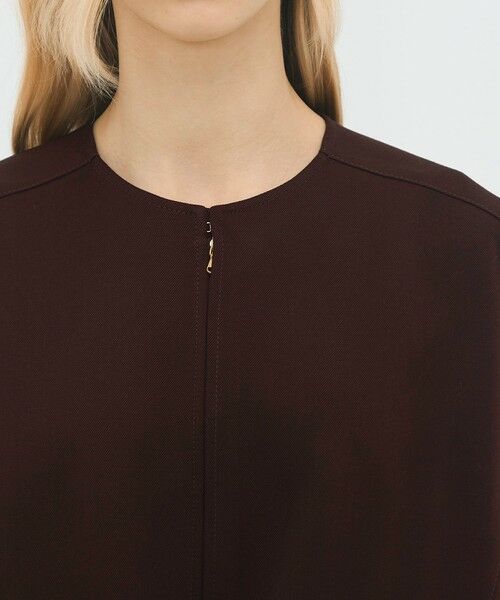 TOMORROWLAND / トゥモローランド ベスト | ウールギャバジン バルーンジレ | 詳細6