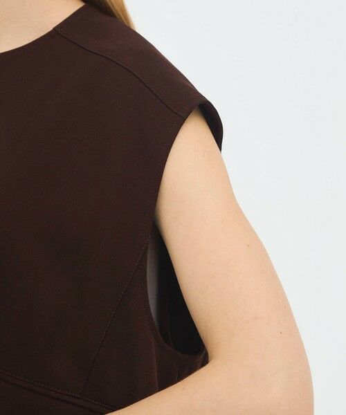 TOMORROWLAND / トゥモローランド ベスト | ウールギャバジン バルーンジレ | 詳細7