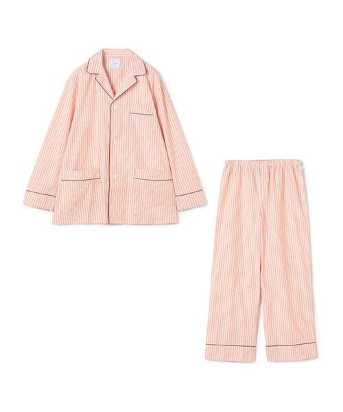 TOMORROWLAND / トゥモローランド ルームウェア | コットンブロードストライプ パジャマ(メンズ)(26 オレンジ系)