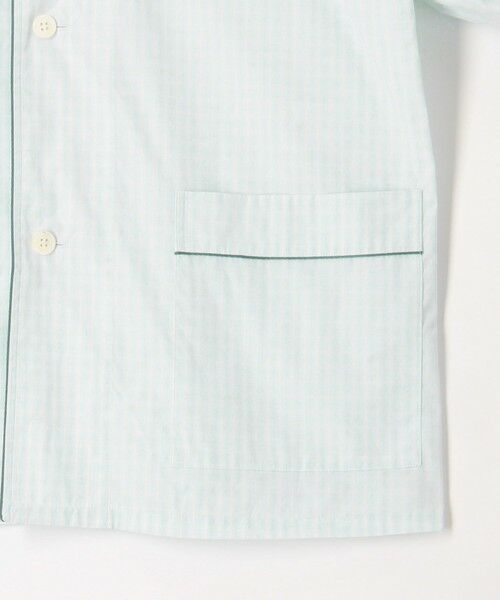 TOMORROWLAND / トゥモローランド ルームウェア | コットンブロード チェック パジャマ(メンズ) | 詳細5