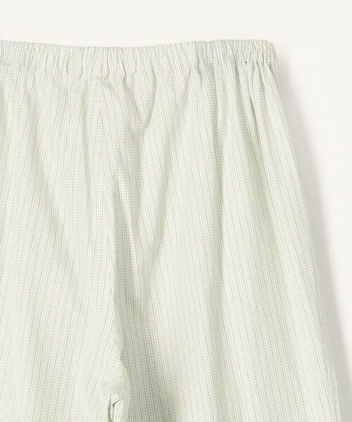 TOMORROWLAND / トゥモローランド ルームウェア | コットンブロード チェック パジャマ（ウィメンズ） | 詳細9