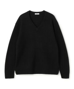 TOMORROWLAND / トゥモローランド ニット・セーター | スラブ縮絨 Vネックプルオーバー