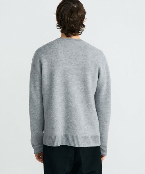 TOMORROWLAND / トゥモローランド ニット・セーター | スラブ縮絨 Vネックプルオーバー | 詳細4