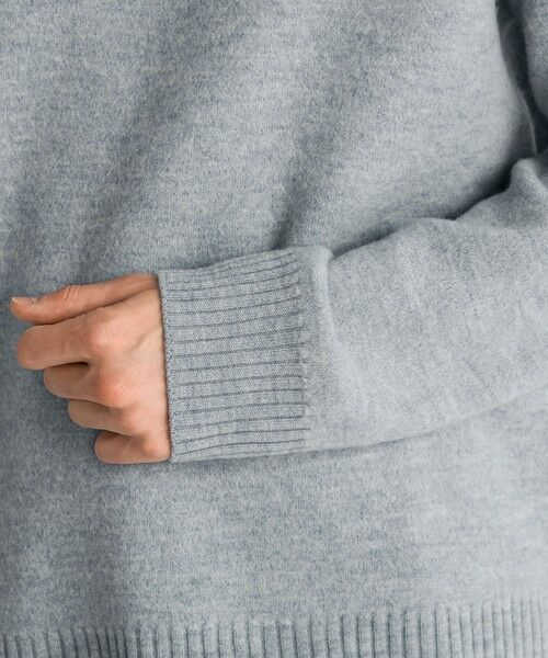 TOMORROWLAND / トゥモローランド ニット・セーター | スラブ縮絨 Vネックプルオーバー | 詳細6