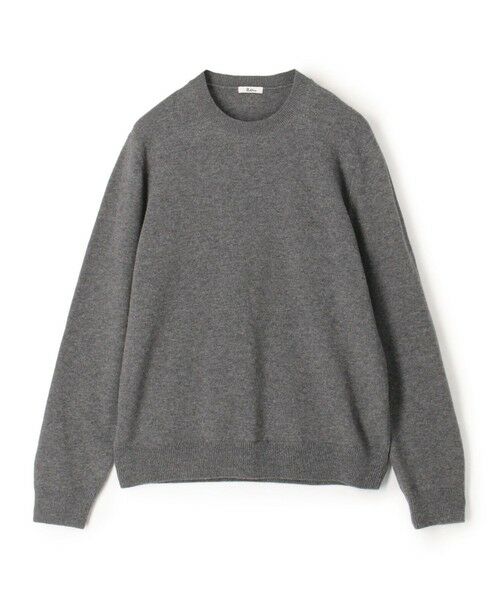 TOMORROWLAND/トゥモローランド カプリ クルーネックプルオーバー 16 グレー M