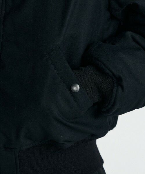 TOMORROWLAND / トゥモローランド ブルゾン | Super120's カレッジフラノ MA-1ブルゾン | 詳細10