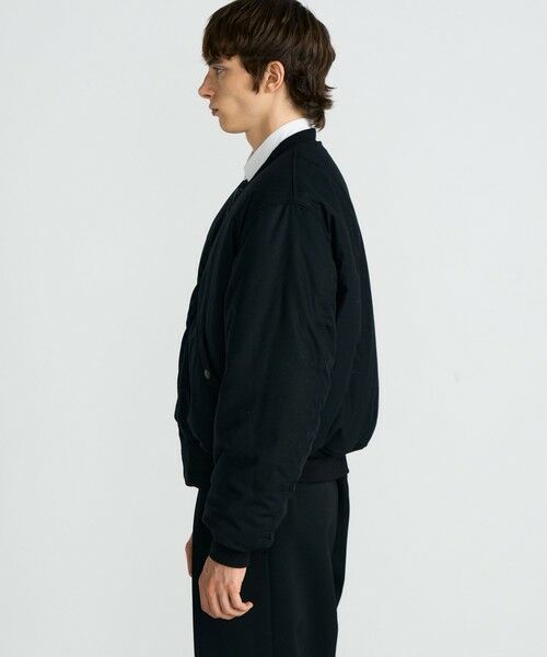 TOMORROWLAND / トゥモローランド ブルゾン | Super120's カレッジフラノ MA-1ブルゾン | 詳細4