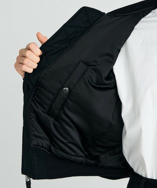 TOMORROWLAND / トゥモローランド ブルゾン | Super120's カレッジフラノ MA-1ブルゾン | 詳細6