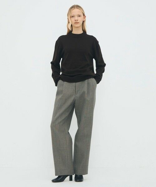 TOMORROWLAND / トゥモローランド ニット・セーター | コットンカシミヤ プレーンモックネックプルオーバー | 詳細12