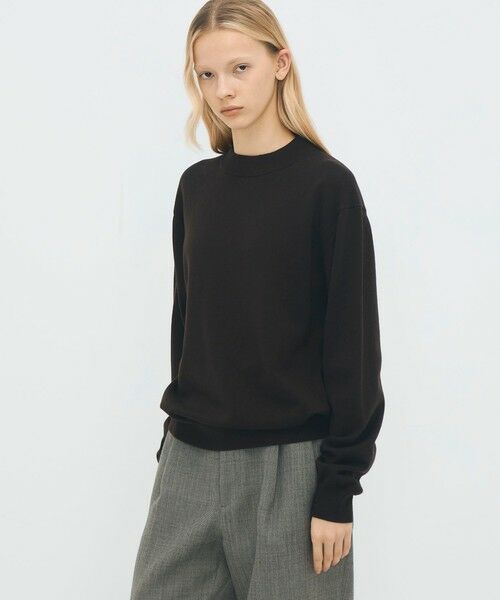 TOMORROWLAND / トゥモローランド ニット・セーター | コットンカシミヤ プレーンモックネックプルオーバー | 詳細13