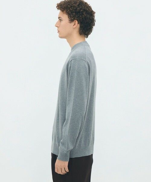 TOMORROWLAND / トゥモローランド ニット・セーター | コットンカシミヤ プレーンモックネックプルオーバー | 詳細3