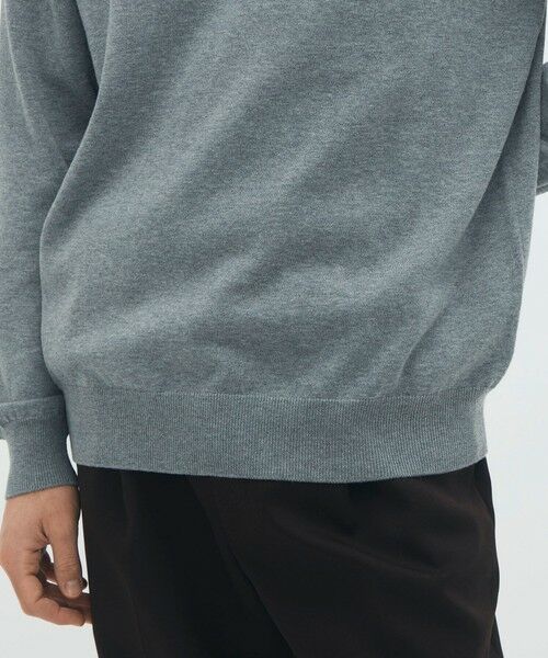 TOMORROWLAND / トゥモローランド ニット・セーター | コットンカシミヤ プレーンモックネックプルオーバー | 詳細7