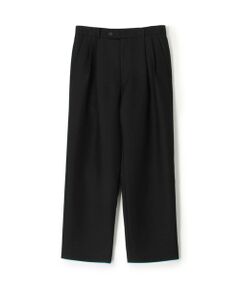 TOMORROWLAND / トゥモローランド その他パンツ | ウールダブルクロス 2タックワイドテーパードパンツ