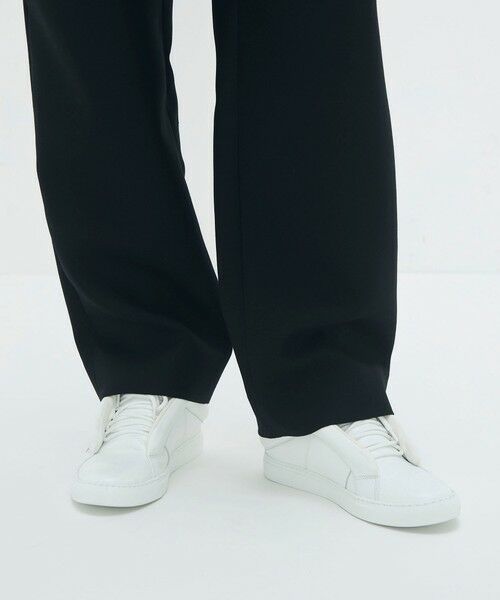 TOMORROWLAND / トゥモローランド その他パンツ | ウールダブルクロス 2タックワイドテーパードパンツ | 詳細8