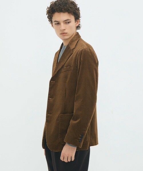 TOMORROWLAND / トゥモローランド テーラードジャケット | コットンベルベット Pixelプリント3Bジャケット | 詳細2