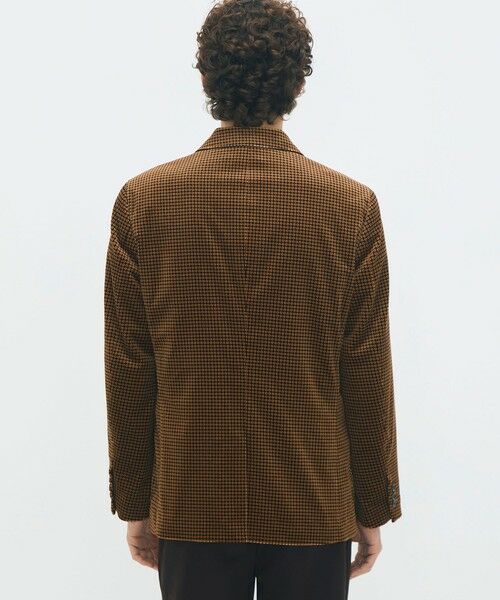 TOMORROWLAND / トゥモローランド テーラードジャケット | コットンベルベット Pixelプリント3Bジャケット | 詳細4