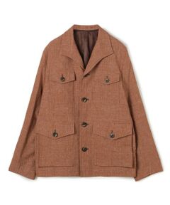 TOMORROWLAND / トゥモローランド テーラードジャケット | コットンリネンスラブ 4ポケットカバーオールジャケット