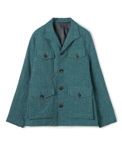 TOMORROWLAND / トゥモローランド テーラードジャケット | コットンリネンスラブ 4ポケットカバーオールジャケット