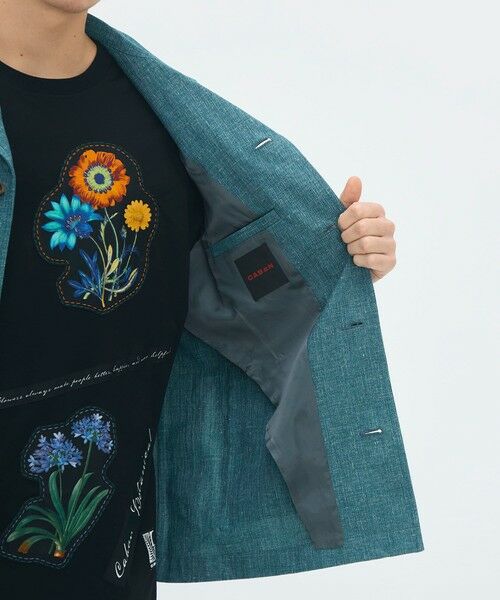 TOMORROWLAND / トゥモローランド テーラードジャケット | コットンリネンスラブ 4ポケットカバーオールジャケット | 詳細5