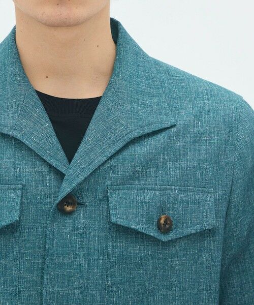 TOMORROWLAND / トゥモローランド テーラードジャケット | コットンリネンスラブ 4ポケットカバーオールジャケット | 詳細6