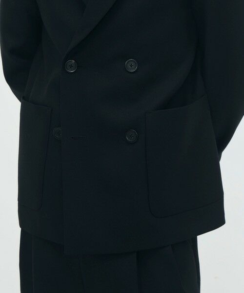 TOMORROWLAND / トゥモローランド テーラードジャケット | ウールダブルクロス 4ボタンジャケット | 詳細10