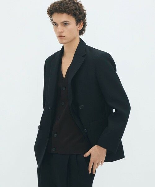 TOMORROWLAND / トゥモローランド テーラードジャケット | ウールダブルクロス 4ボタンジャケット | 詳細2