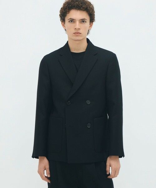 TOMORROWLAND / トゥモローランド テーラードジャケット | ウールダブルクロス 4ボタンジャケット | 詳細3