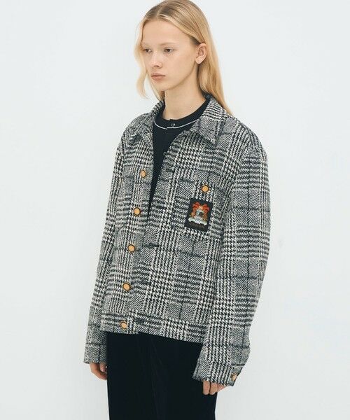 TOMORROWLAND / トゥモローランド ブルゾン | グレンチェックジャカード ブルゾン | 詳細11