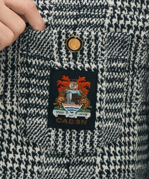 TOMORROWLAND / トゥモローランド ブルゾン | グレンチェックジャカード ブルゾン | 詳細7