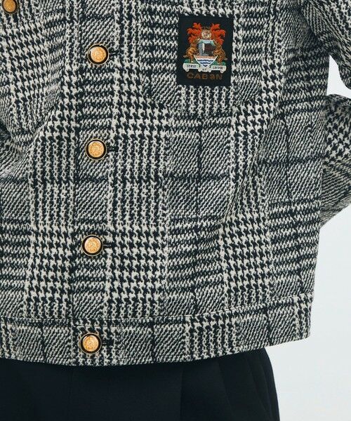 TOMORROWLAND / トゥモローランド ブルゾン | グレンチェックジャカード ブルゾン | 詳細8